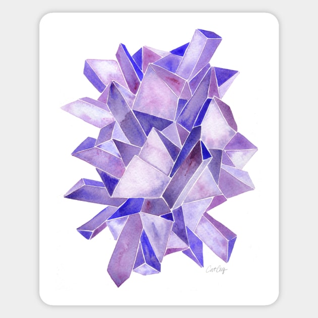 Amethyst Sticker by CatCoq